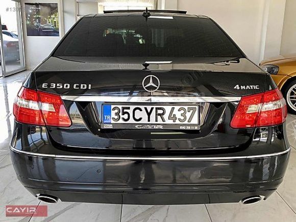2011 MERCEDES E350 CDI 4 MATIC PREMIUM CAM TAVAN 1 LOKAL BAKIMLI