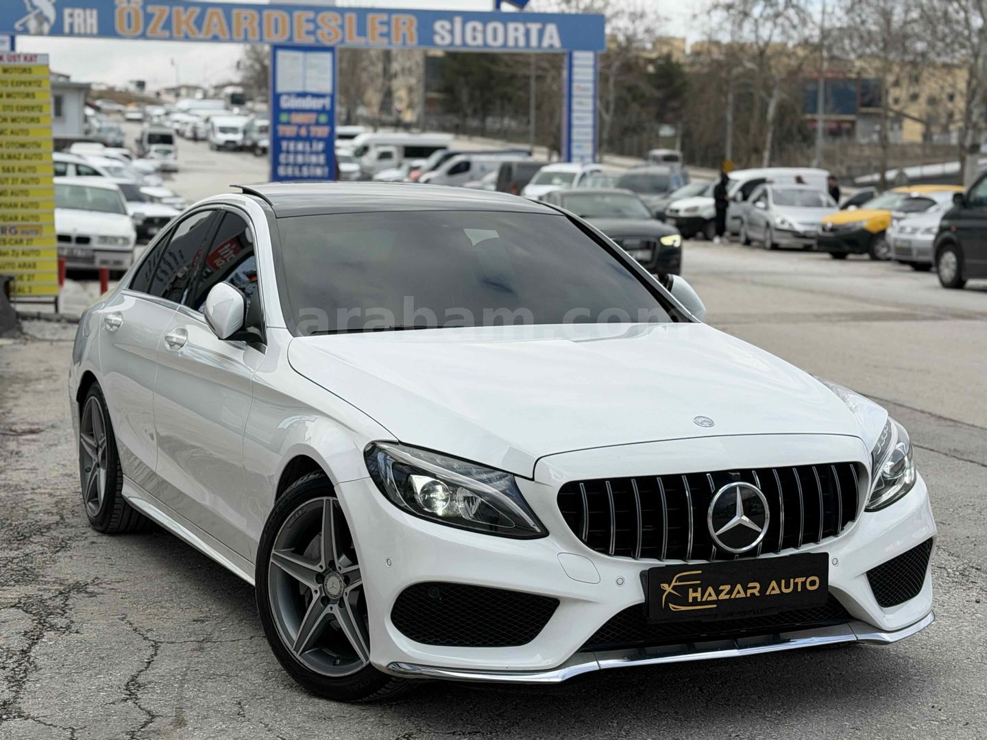 2016  MERCEDES - BENZ C 200 D BLUETEC AMG  HATASIZ AYARINDA FIRSAT ARACI!!