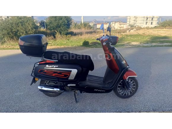 Bayan sürücüden 0 ayarında Apachi Beauty 125 
