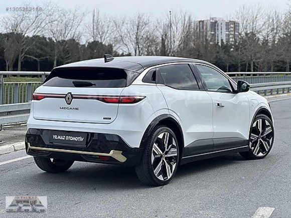 2024 Tescil Renault Megane E-Tech İCONİC EV60 218 Hp Beyaz&Siyah