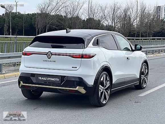 2024 Tescil Renault Megane E-Tech İCONİC EV60 218 Hp Beyaz&Siyah