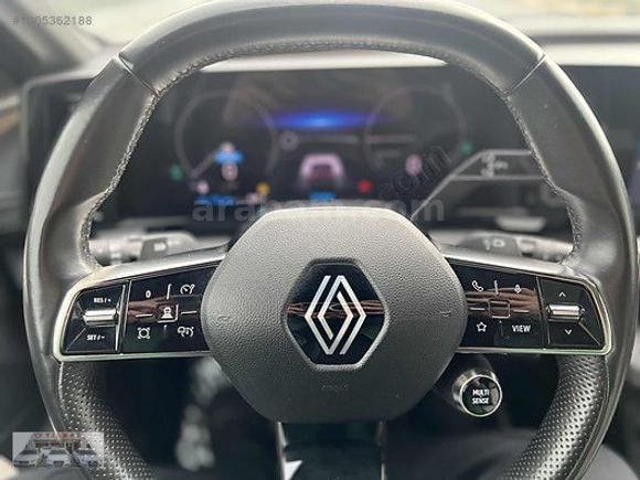 2024 Tescil Renault Megane E-Tech İCONİC EV60 218 Hp Beyaz&Siyah