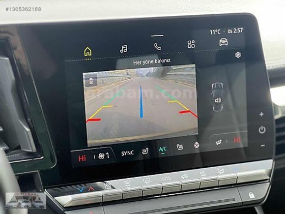 2024 Tescil Renault Megane E-Tech İCONİC EV60 218 Hp Beyaz&Siyah