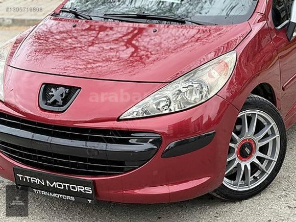 TİTAN MOTORS 233 BİN KMDE PEUGEOT 207 1.4 HDI 70 HP