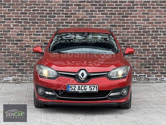 |ZENCAR| 2015 MEGANE 1.5DCİ EDC TOUCH PLUS BOYASIZ 12 TAKSİT