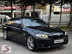 BMW 5.25 XDRİVE ORJİNAL M SPORT+CARBONSCHWARZ+NBT+HAYALET+VAKUM.