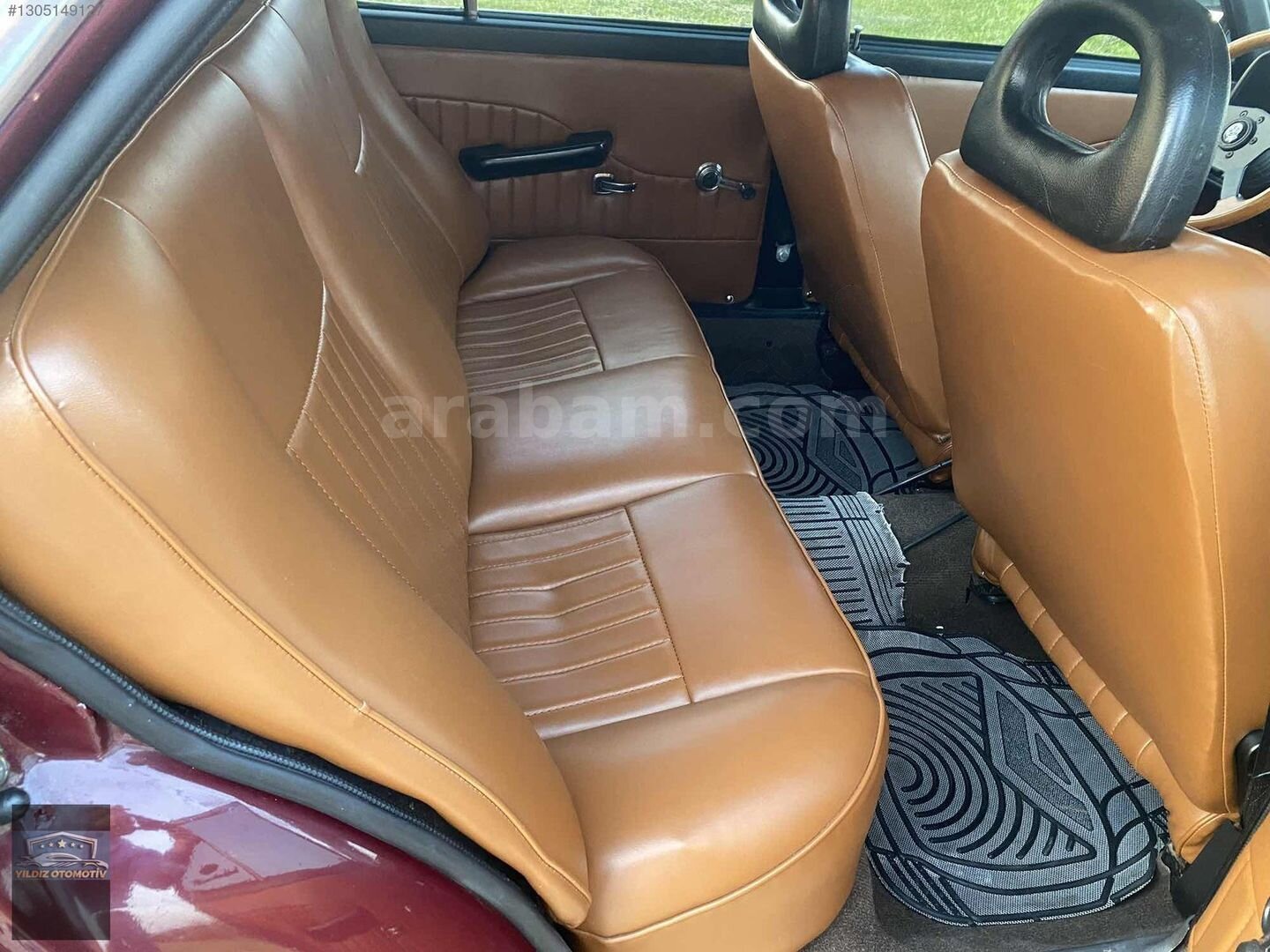 Galeriden Tofaş Murat 131 1983 Model Aydın 250.000 km Bordo 7