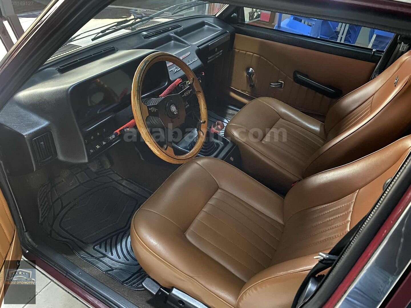 Galeriden Tofaş Murat 131 1983 Model Aydın 250.000 km Bordo 6