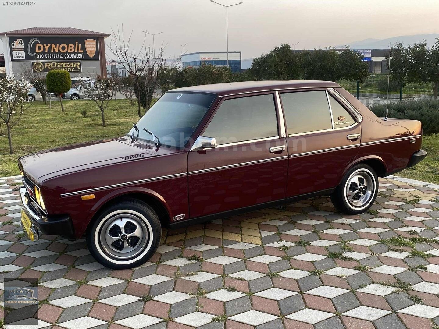 Galeriden Tofaş Murat 131 1983 Model Aydın 250.000 km Bordo 2