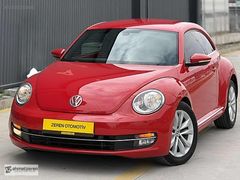 ZEREN 2013 NEW BEETLE 1.6 TDİ DESİGN KAZASIZ DEĞİŞENSİZ KIRMIZI