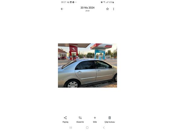 Sahibinden Toyota Corolla 1.4 D-4D Terra 2007 Model