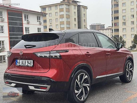 BOYASZ2025ÇIKIŞLI QASHQAİ 1.3DIG-T C.TAVAN.Ş.TAKP.E.BAGAJ 9700KM