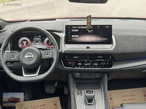 BOYASZ2025ÇIKIŞLI QASHQAİ 1.3DIG-T C.TAVAN.Ş.TAKP.E.BAGAJ 9700KM