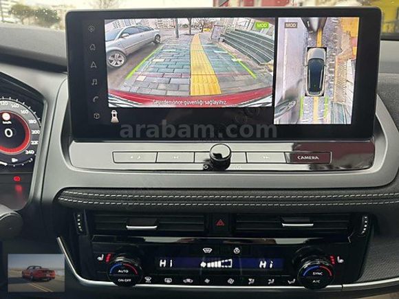 BOYASZ2025ÇIKIŞLI QASHQAİ 1.3DIG-T C.TAVAN.Ş.TAKP.E.BAGAJ 9700KM
