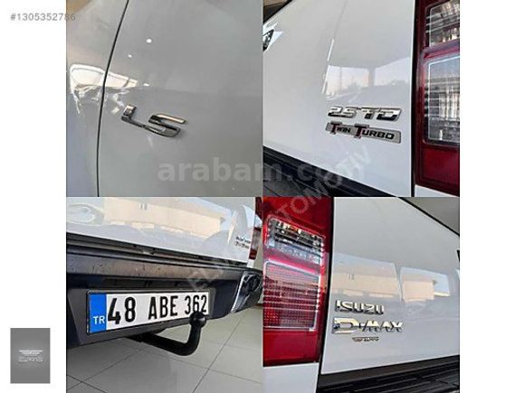 2017 ISUZU D-MAX 2.5TD LIMITED LS 4x4 OTOMATIK BOYASIZ 85.711'KM