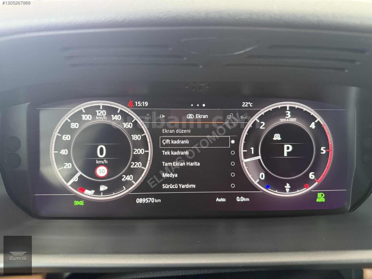 Galeriden Land Rover Discovery 2.0 SD4 HSE Luxury 2018 Model Aydın 98.900 km Lacivert 6