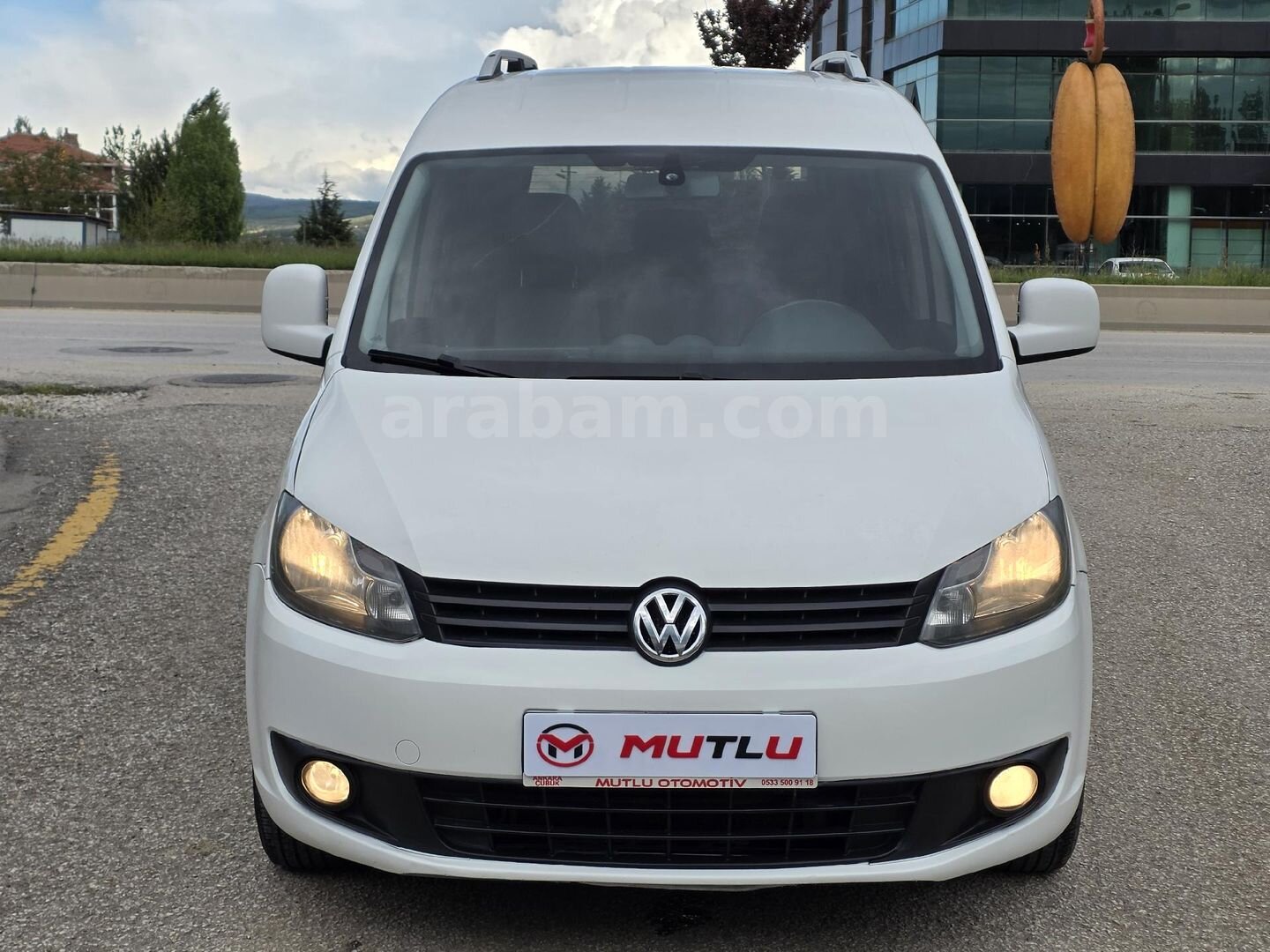 Galeriden Volkswagen Caddy 1.6 TDI Trendline 2013 Model Ankara 179.000 km Beyaz 1