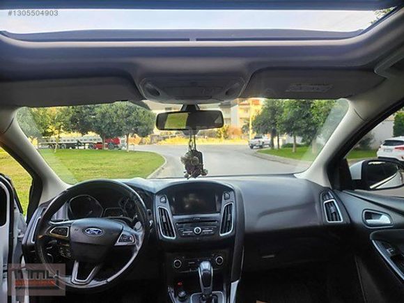 2015 FORD FOCUS TİTANİUM HB SANROOF GÜNCEL EXP.ANAHT. ÇLŞ-FULL