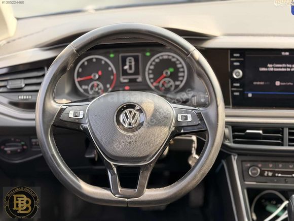 2019-WV-POLO-COMFORTLİNE-125BİNKM-OTOMATİK-0-68KREDİ-KK