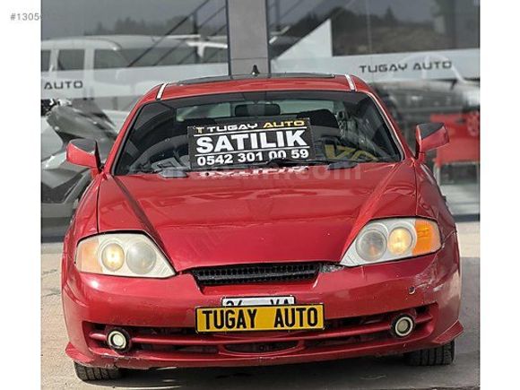 TUGAY AUTO 2003 HYUNDAİ COUPE 1.6 FX SUNROOF K.KARTINA 12 TKST