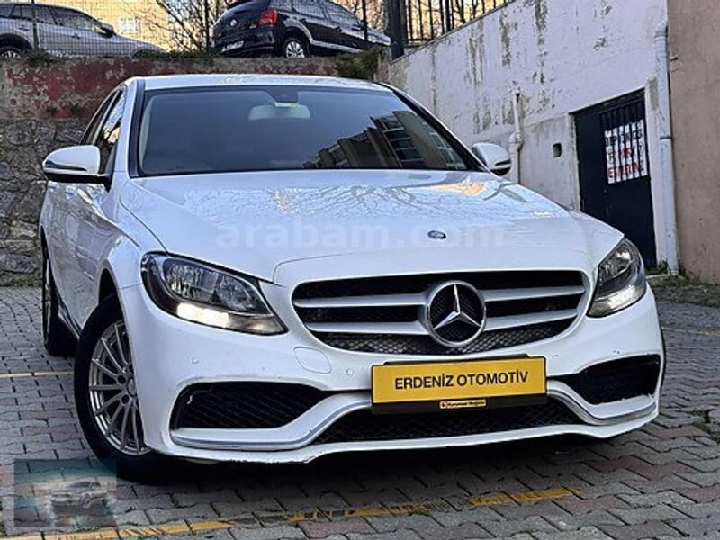 Galeriden Mercedes - Benz C 200 D Comfort 2016 Model İstanbul 138.000 km Beyaz