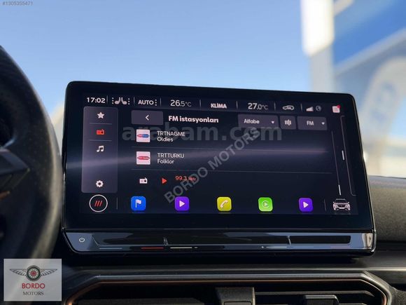 BORDO'DAN 2022 CUPRA FORMENTOR 1.5 TSE
