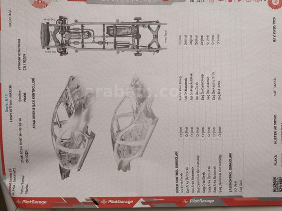 Sahibinden Citroen C5 1.6 HDi SX 2007 Model