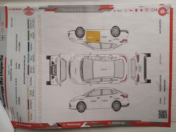 Sahibinden Citroen C5 1.6 HDi SX 2007 Model