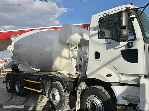 NEŞELİ İSTANBUL-2014 CARGO 4136 MİKSER *12 M³+A/C+78.000KM*