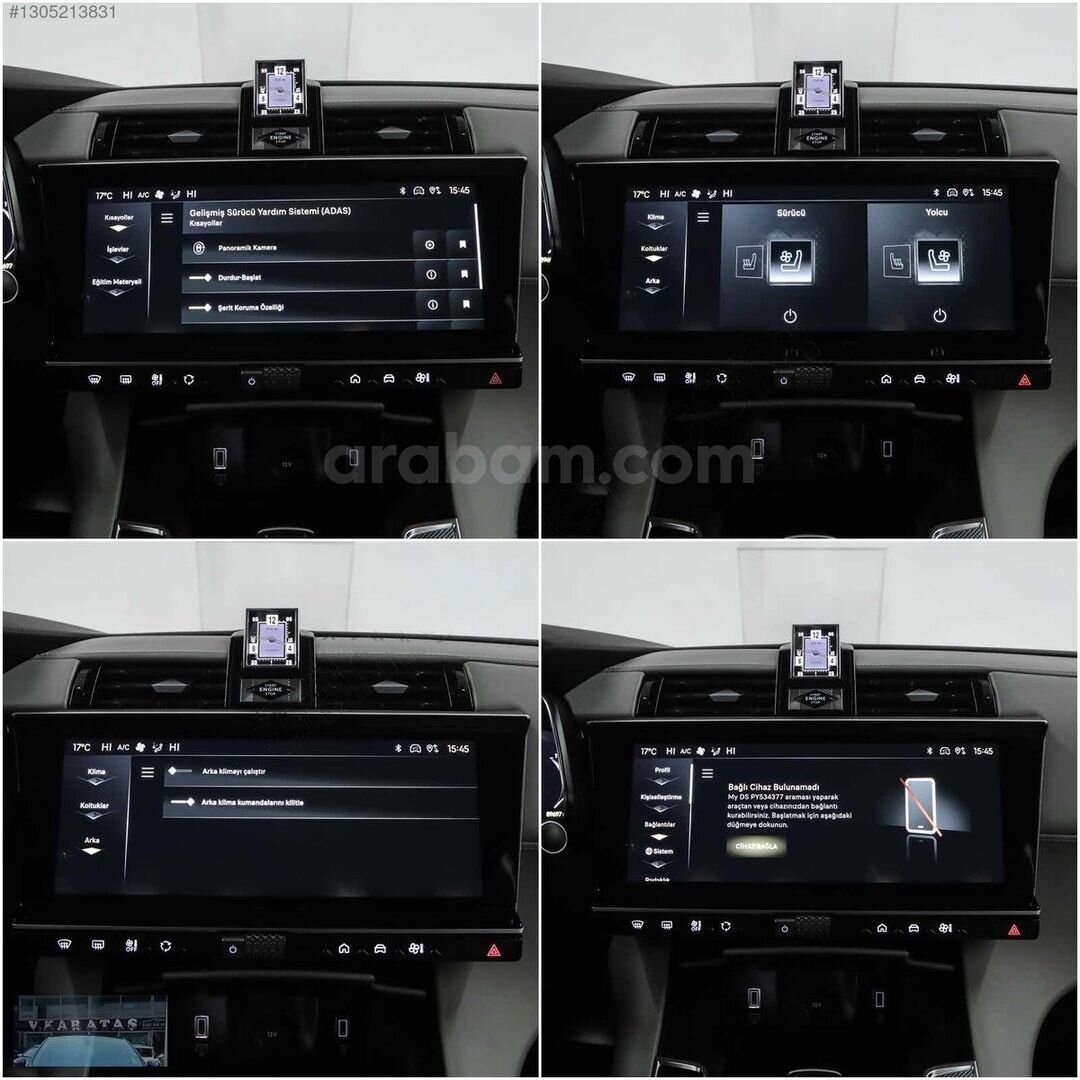 "V.KARATAŞ" 2023 DS7 OPERA 1.5BLUEHDI HATASIZ FULL+FULL 96.000km 4