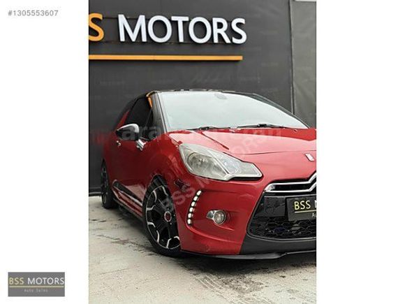 -BSS MOTORS-2011 DS3 1.6 THP KIRMIZI SİYAH 88 BİN KM MASRAFSIZ !