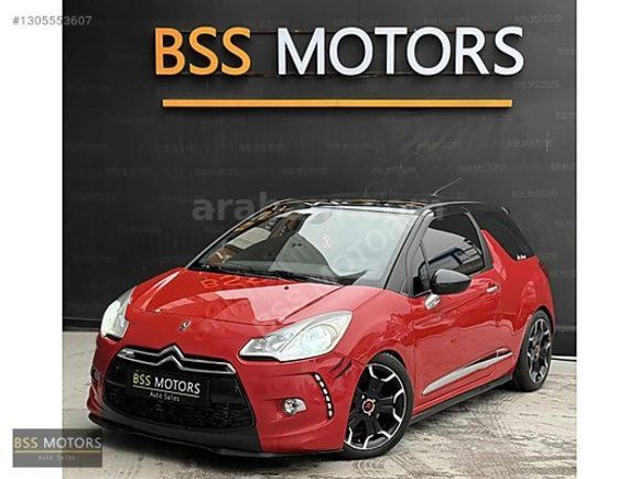 -BSS MOTORS-2011 DS3 1.6 THP KIRMIZI SİYAH 88 BİN KM MASRAFSIZ !