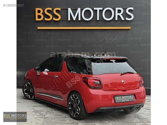 -BSS MOTORS-2011 DS3 1.6 THP KIRMIZI SİYAH 88 BİN KM MASRAFSIZ !