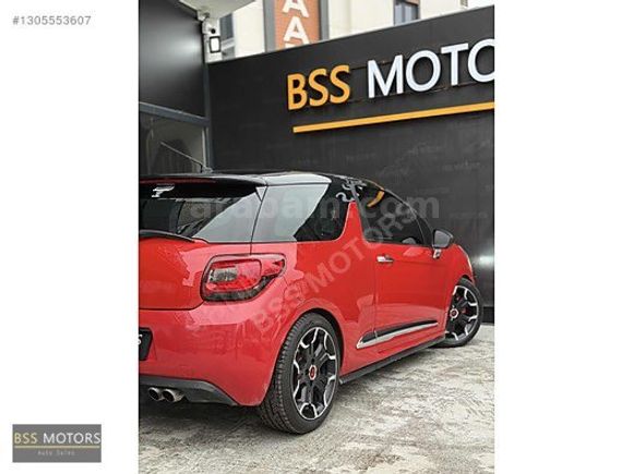 -BSS MOTORS-2011 DS3 1.6 THP KIRMIZI SİYAH 88 BİN KM MASRAFSIZ !