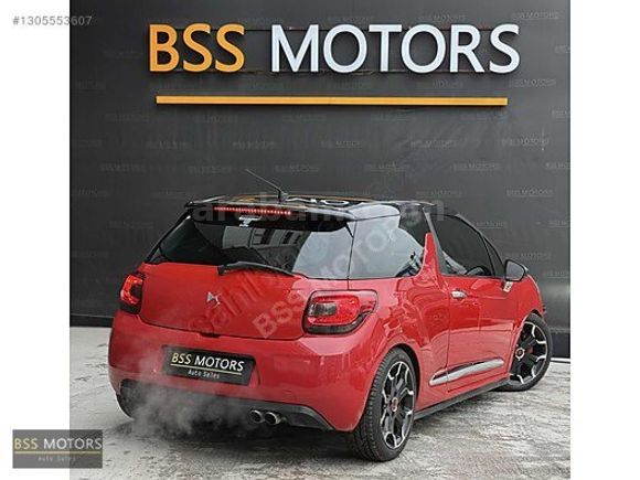 -BSS MOTORS-2011 DS3 1.6 THP KIRMIZI SİYAH 88 BİN KM MASRAFSIZ !