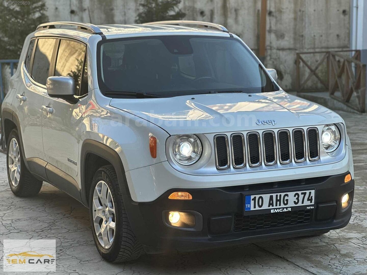 Galeriden Jeep Renegade 1.4 MultiAir Limited 2016 Model Ordu 112.000 km Beyaz 3