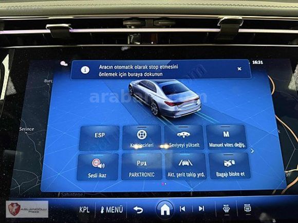 ASLANOĞLU PLAZA'DAN 2024 MERCEDES E180 AİR ARKA AKS BURMESTER