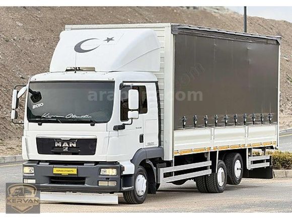 KERVAN OTOMOTİV'DEN 2010 MODEL TGL 12.180 MAN KAYAR PERDE KAMYON