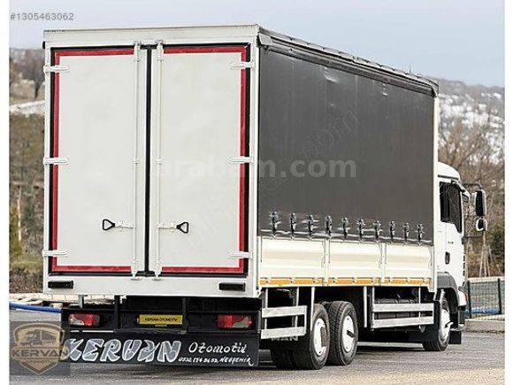 KERVAN OTOMOTİV'DEN 2010 MODEL TGL 12.180 MAN KAYAR PERDE KAMYON