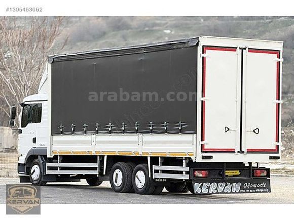 KERVAN OTOMOTİV'DEN 2010 MODEL TGL 12.180 MAN KAYAR PERDE KAMYON