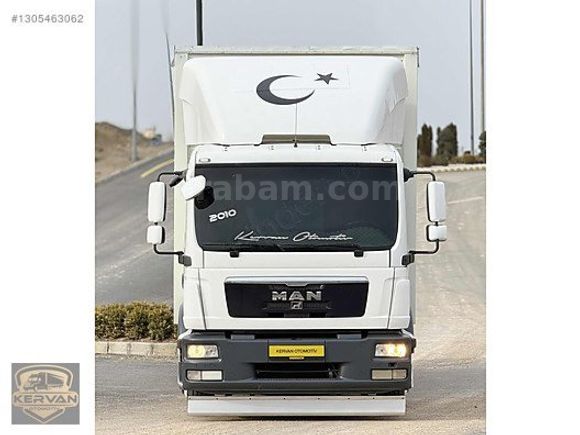 KERVAN OTOMOTİV'DEN 2010 MODEL TGL 12.180 MAN KAYAR PERDE KAMYON