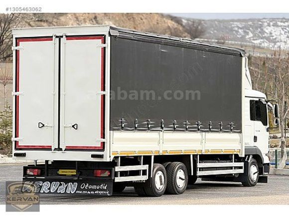 KERVAN OTOMOTİV'DEN 2010 MODEL TGL 12.180 MAN KAYAR PERDE KAMYON