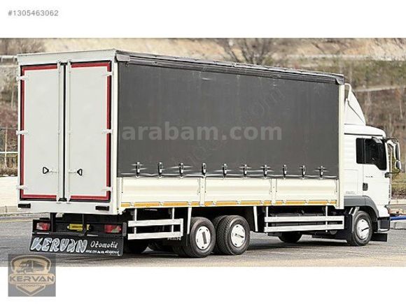 KERVAN OTOMOTİV'DEN 2010 MODEL TGL 12.180 MAN KAYAR PERDE KAMYON