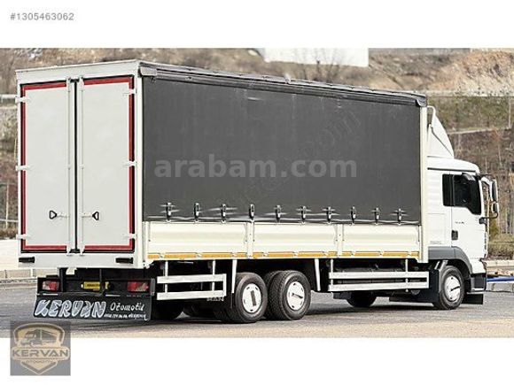 KERVAN OTOMOTİV'DEN 2010 MODEL TGL 12.180 MAN KAYAR PERDE KAMYON