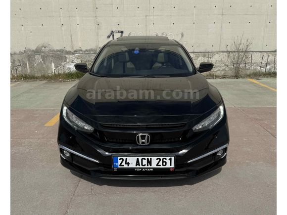 Galeriden Honda Civic 1.5 i-VTEC Executive Plus 2021 Model Ankara 168.000 km Siyah 182 Beygir güvenlik Paket servis bakımlı