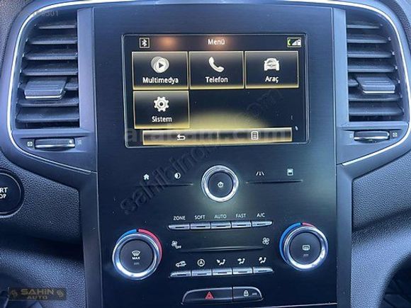 ŞAHİN AUTO 2018 MEGANE 1.5 DCİ İCON G.GÖRÜŞ A.GİRİŞ ÇIKIŞ FULL
