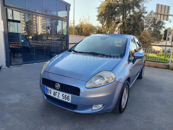 Sahibinden Fiat Punto Grande 1.4 Fire Dynamic 2007 Model  230.000 km Mavi