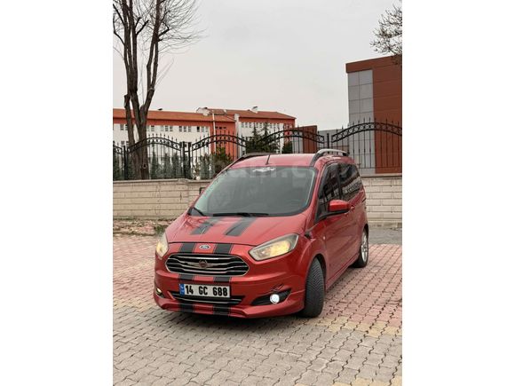 Sahibinden Ford Tourneo Courier 1.6 TDCi Titanium Plus 2015 Model  250.000 km Kırmızı