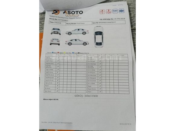 Memurdan Hatasız Ford Focus 2017 Model 1.5 TDCi Trend X