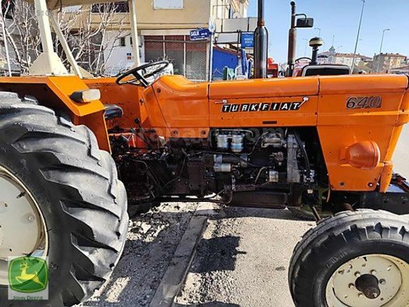 1980 MODEL TÜRK-FİAT 640 2 WD TENTELİ TRAKTÖR SATILIKTIR